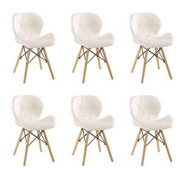 6 Piece Of Butterfly Design Ergonomic Chair Set