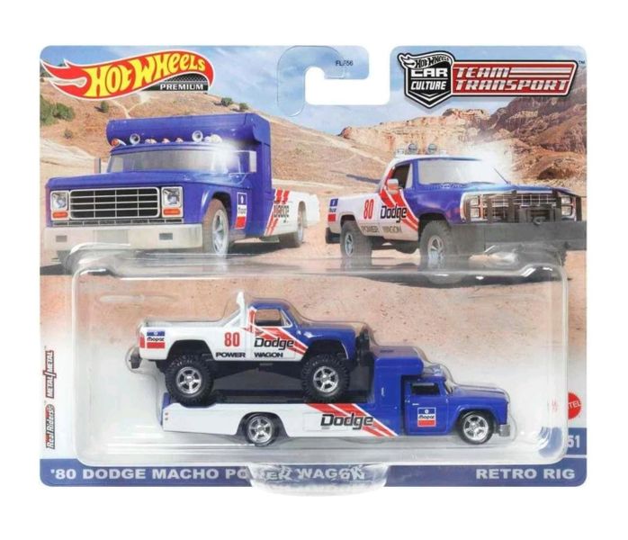 Premium Team Transport- '80 Dodge Power Wagon &amp; Retro Rig