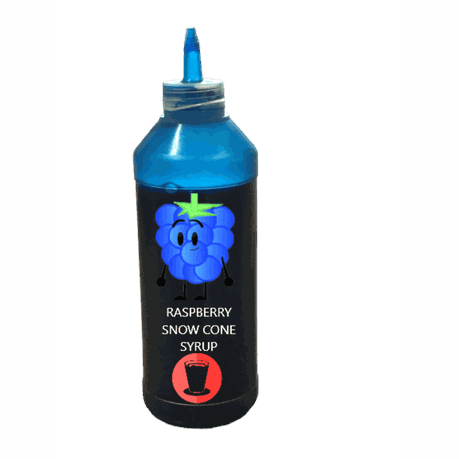 Raspberry Snow Cone Syrup 1lt