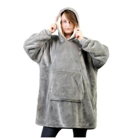 Huggle hoodie ultra on sale plush blanket hoodie