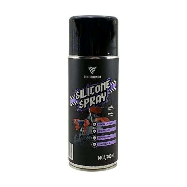 Dirt Bronco Luxury Fragranced Silicone Spray-Renews Plastics 400ml