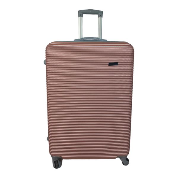 1-Piece Hard Outer Shell Luggage Set - Pink