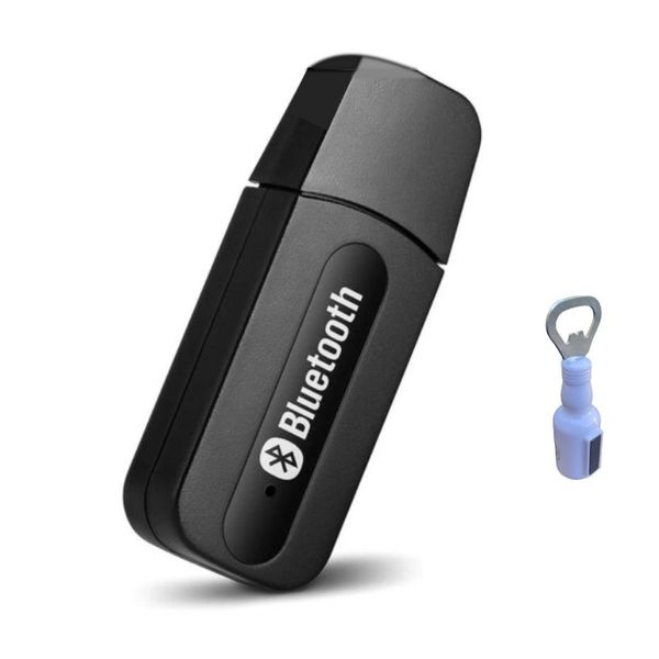 YET-M1 USB 3.5mm wireless car bluetooth adapter with Bottle Opener