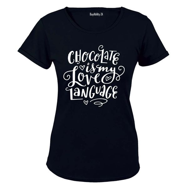 Chocolate - Love Language - Ladies - T-Shirt