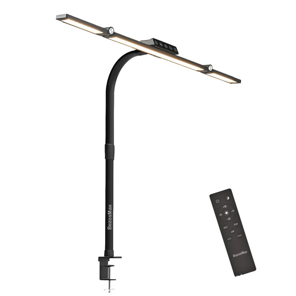 BezosMax LED Desk Lamp with Remote, Architect Desk Lamp for Home Office