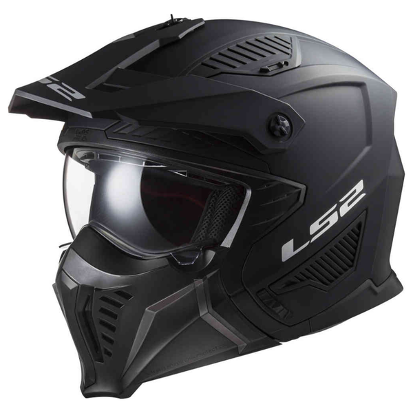 LS2 OF606 Drifter Solid Matt Black Helmet