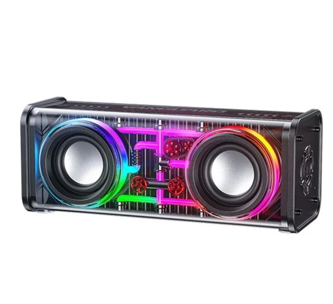 Hoco RGB Bluetooth - Outdoor - Indoor - 2x20w Speakers - Black