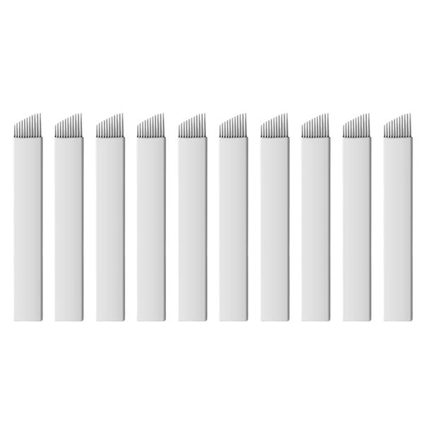 PMU/Microblading Blade Flex White (0.25) #11 (10 Piece)