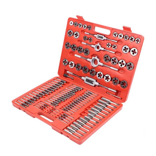 110Piece Metric Tap And Die Set Carbon Steel Screw