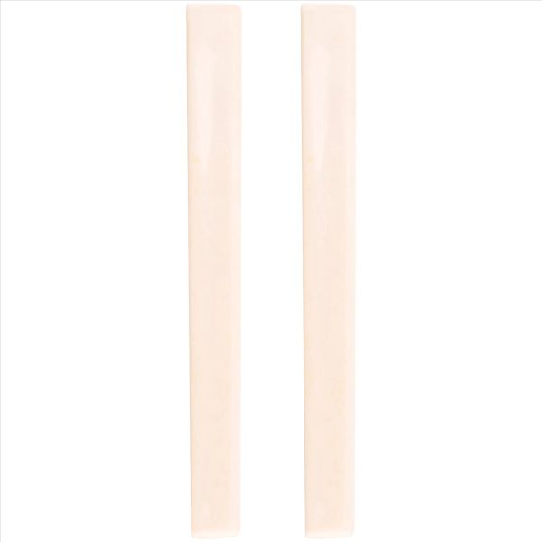 2 Pcs Spare Part Beige Plastic Bridge Saddle Nut for Classical Guitar
