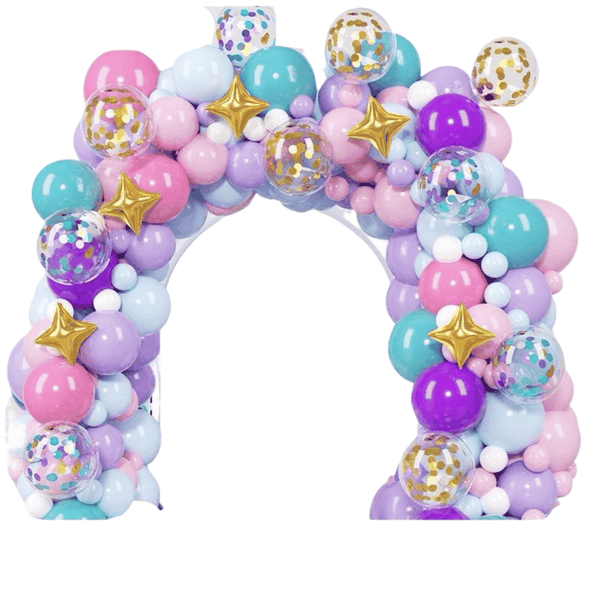 103 Pieces Birthday Party Decoration DIY Balloon Arch Kit-Unicorn Purple