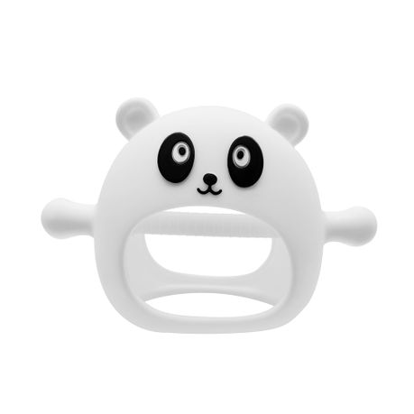 Chenshia Baby | Never Drop Soothing Panda Teether | Silicone | 0-36 Months Image