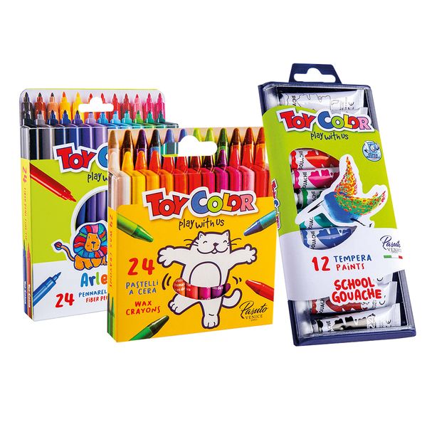 Toy Color Creative Arts &amp; Crafts Bundle: 60pcs