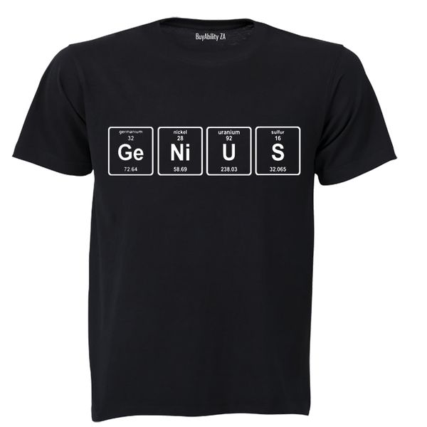 Genius - Mens - T-Shirt - White