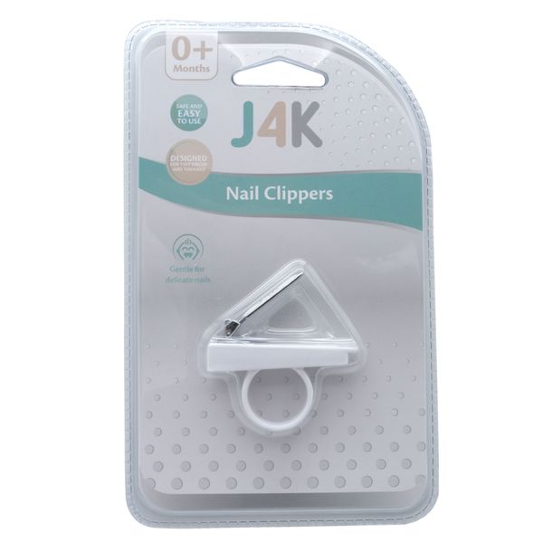 J4K Baby Nail Clippers - Safe &amp; Easy Nail Trimming for Newborns