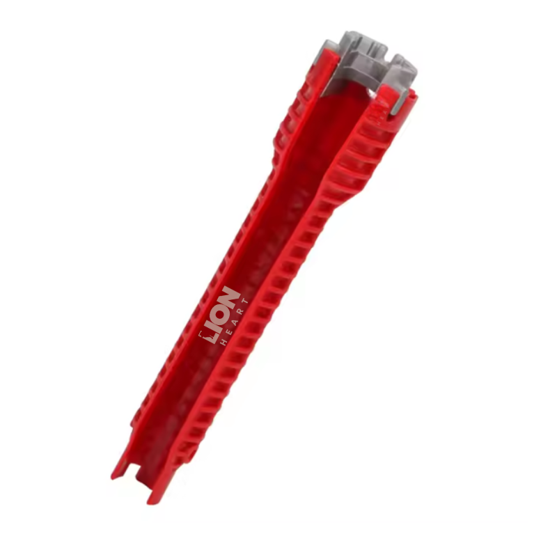 LH Sink Wrench Plumbing Tool For Installation And Repair Work - Red