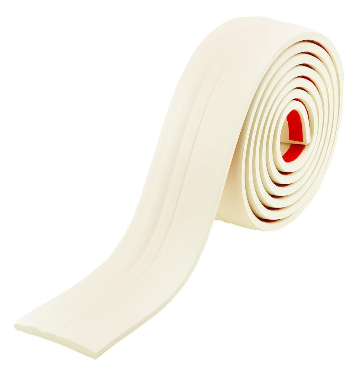 Flexible Self Adhesive Skirting Trim Cream 3mtr x 10cm
