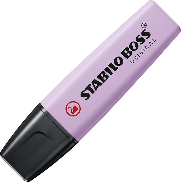 Pastel Lilac Stabilo Boss Highlighter Pastel Col image