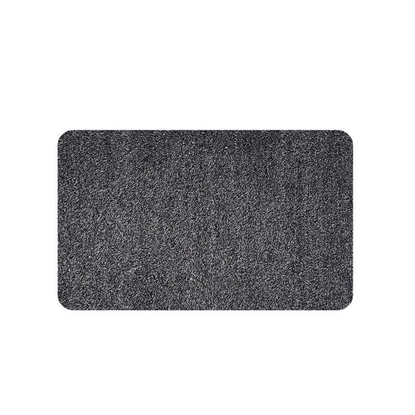 Doormat Microfiber Boho Black 45x75cm Inspire