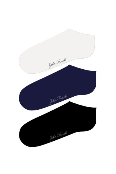 Women's Ankle Socks,Set Of 3 . By John Frank