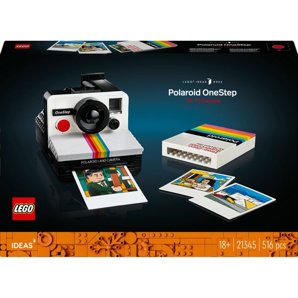 LEGO® Ideas Polaroid OneStep SX-70 Camera Set 21345