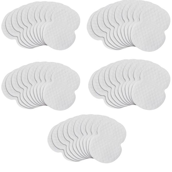 50 Pack - Disposable Underarm Sweat Patches - White