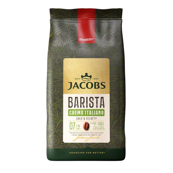 JACOBS Barista Editions Italiano Crema Coffee Beans - 1kg Pack