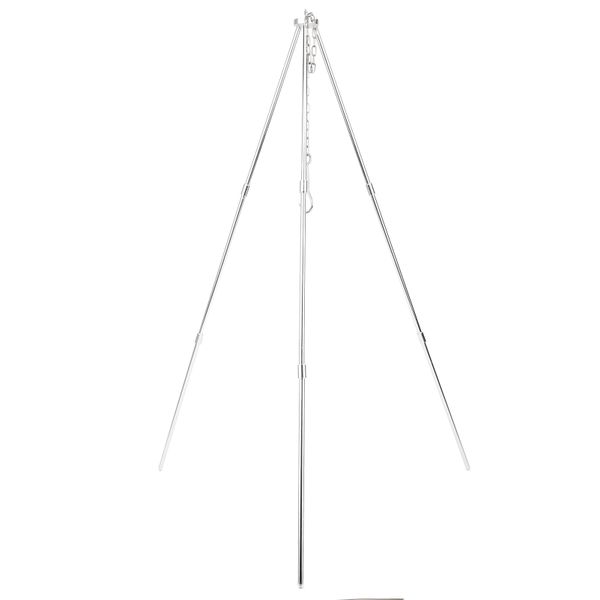 Aluminium Alloy Removable Tripod Grill Barbecue Set Outdoor