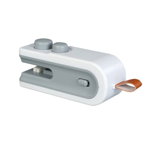 Mini handheld food sealing machine for plastic bags, portable and compact