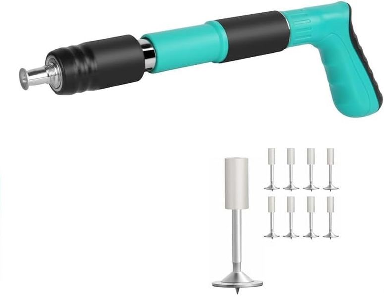 Portable Cordless Nail Gun-Mini Handheld Wall Nailing Gun With 9-Piece Nail