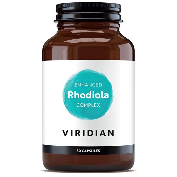 Viridian Enhanced Rhodiola Complex - 30 Vegetarian Capsules