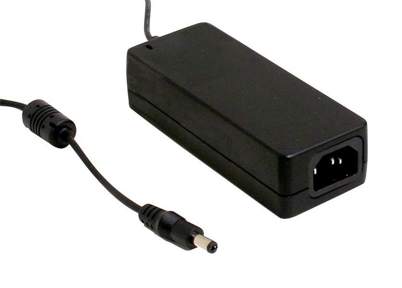 Mean Well GST60A12-P1J AC/DC Power Supply, ITE, 1 Output, 60 W, 12 V, 5 A
