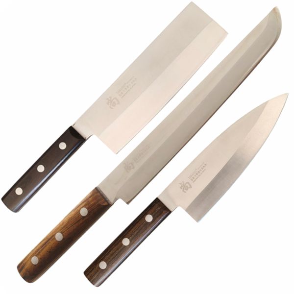 TAKASHI Premium Handcrafted Japanese Kitchen Knife Set Of 3