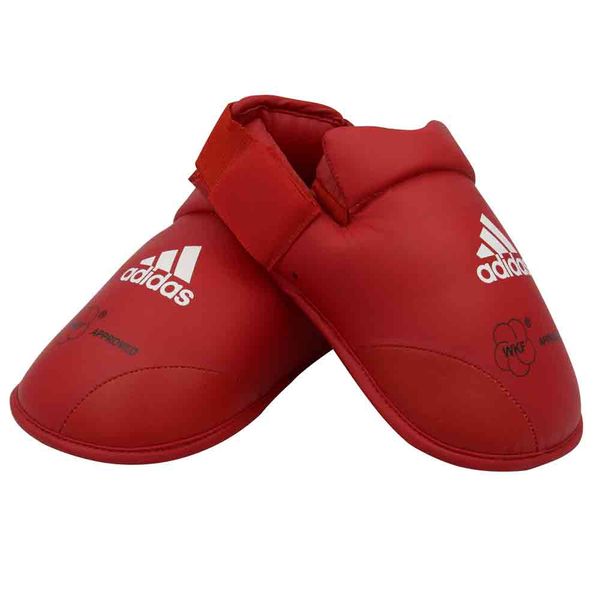 adidas WKF Karate Foot Protector - Red