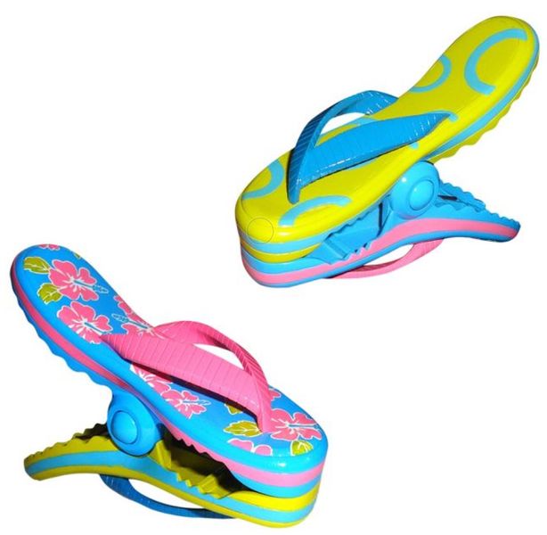 O2Cool Flip Flop Boca Clips