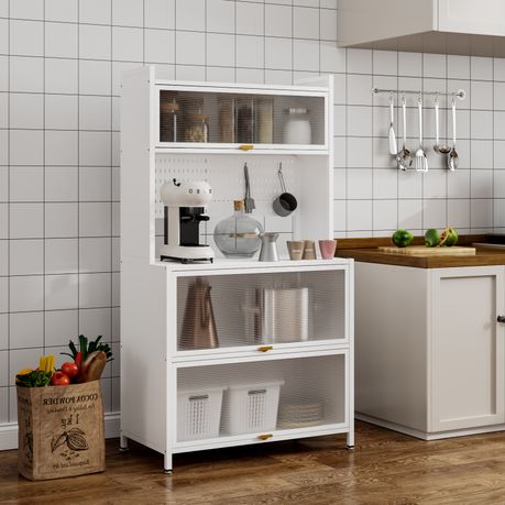 Steel 5 Tier Cupboard Standing Organizer Bakers Rack Kitchen Storage Rack White Shop Today. Get it Tomorrow takealot