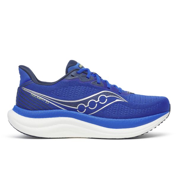 Saucony Men's Triumph 23 Road Running Shoes - Lapis/Silver