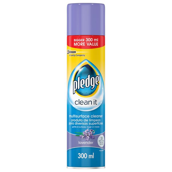 Pledge Multi-Surface Cleaner Lavender 300ml
