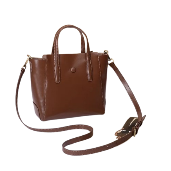 Luxury Women's Genuine Leather Tote Bag