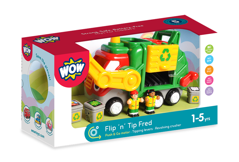 WOW Toys - Flip &amp; tip Fred