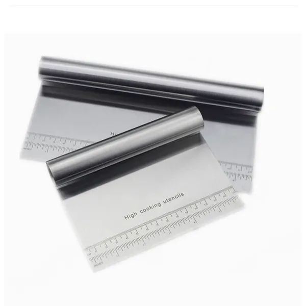 Dough Scraper/Cutter - Stainless Steel (Set of 2:15cm &amp; 22cm)