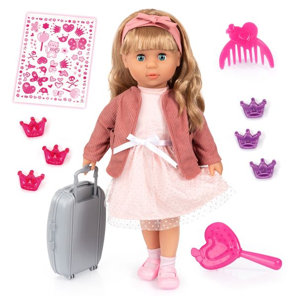 Bayer Charlene 46cm Doll with Sound &amp; Accessories