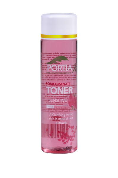 Portia M Pomegranate Clarifying Toner for Sensitive Skin 200ml
