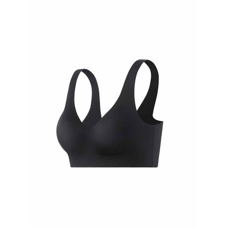 Seamless Wireless Barely-There Bra Black Pear Shapewear, South Africa