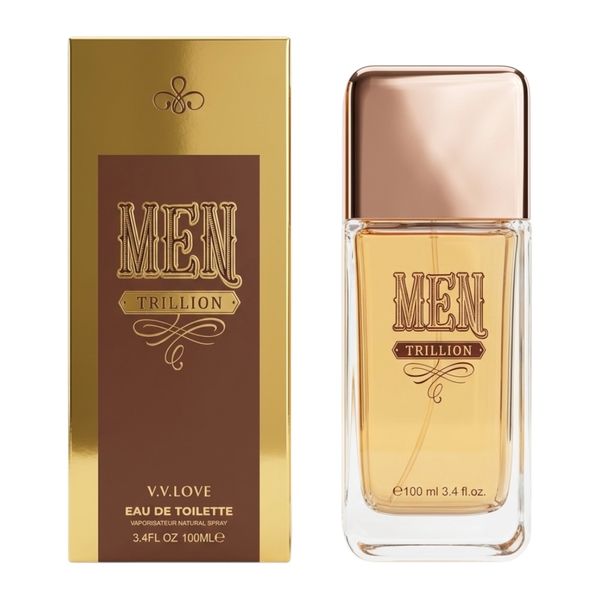 V.V.LOVE Men Trillion Eau de Toilette 100ml For Him Long-Lasting