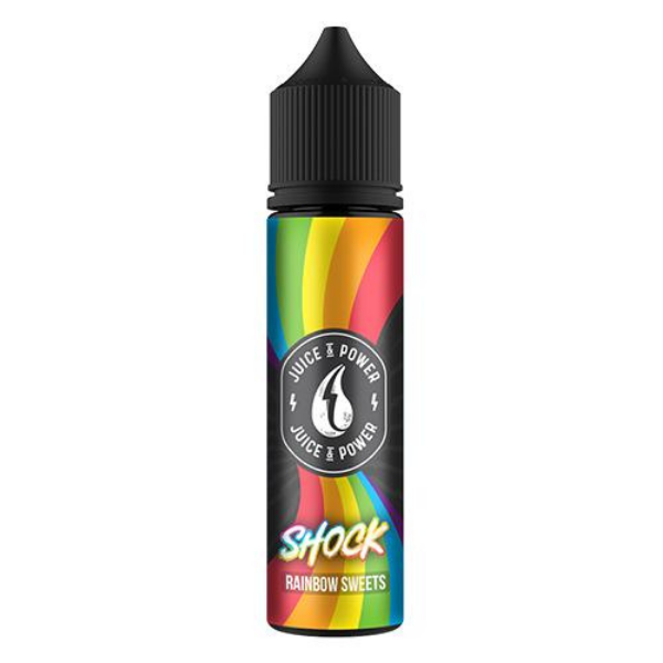 Juice and Power - Shock Rainbow Sweets 60ml - 3mg