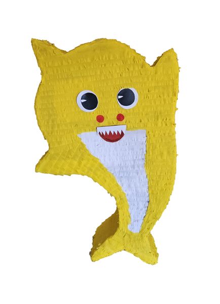 Yellow Babyshark Pinata