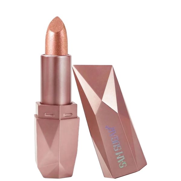 SAM SUGAR Diamond Pearl Gloss Lipstick - Waterproof, Sparkling