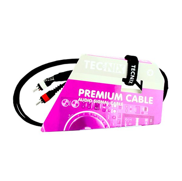 Tecnix Male Mini Jack to Audio RCA Cable - 1.5 Meter