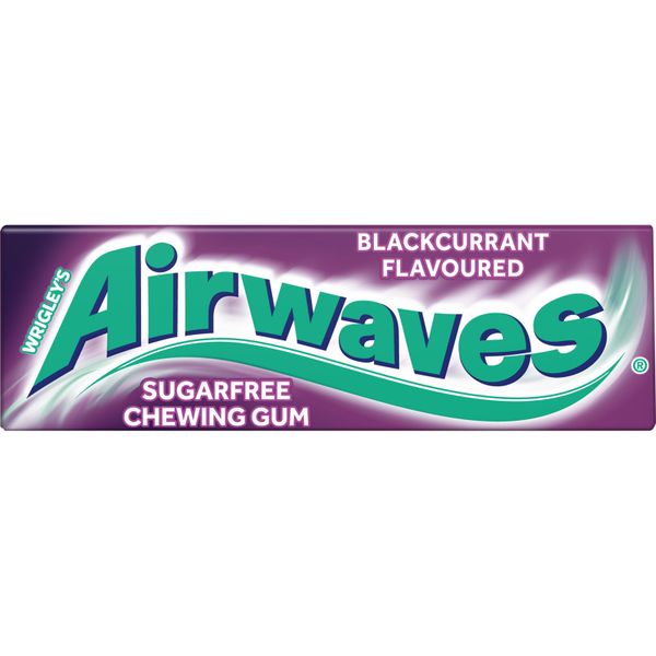 Wrigley Gum Airwaves Black Currant-Pack of 30x14g